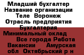 Младший бухгалтер › Название организации ­ Теле2-Воронеж › Отрасль предприятия ­ Бухгалтерия › Минимальный оклад ­ 28 000 - Все города Работа » Вакансии   . Амурская обл.,Октябрьский р-н